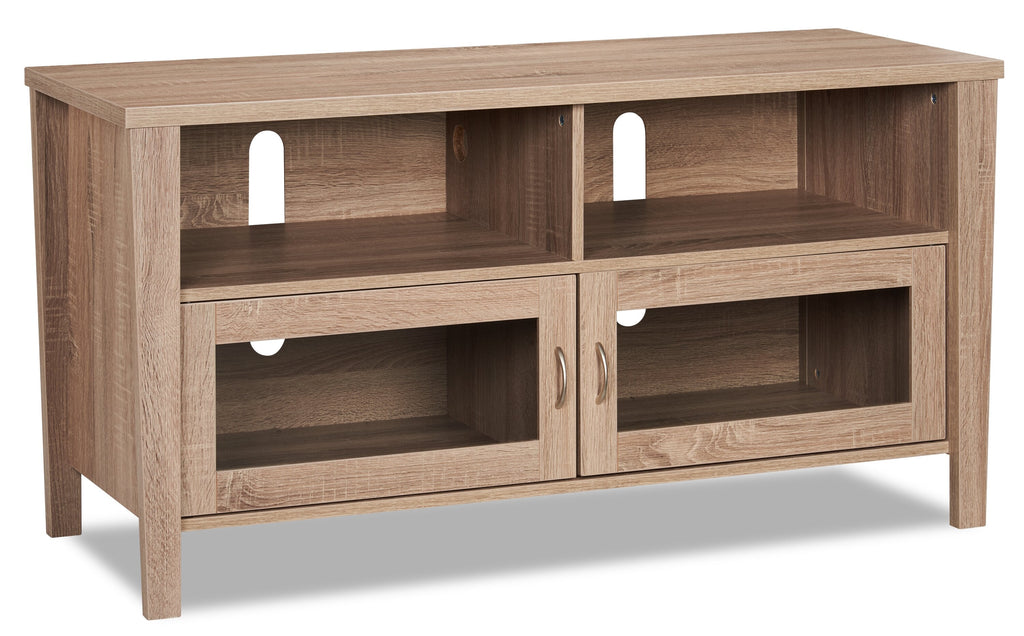 Bailey 47" TV Stand with Storage and Cable Management for TVs up to 55"- Grey|Meuble pour téléviseur Bailey de 47 po avec rangement et système de gestion des câbles pour téléviseurs jusqu’à 55 po - gris