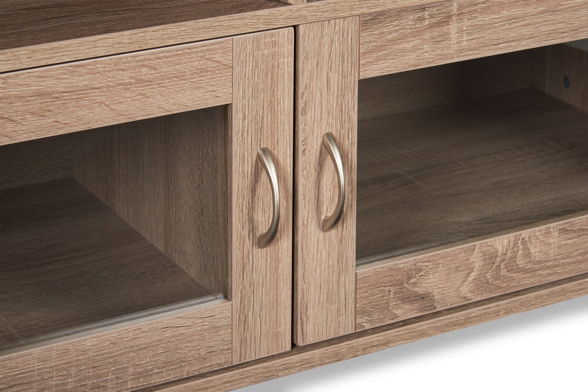 Bailey 47" TV Stand with Storage and Cable Management for TVs up to 55"- Grey|Meuble pour téléviseur Bailey de 47 po avec rangement et système de gestion des câbles pour téléviseurs jusqu’à 55 po - gris