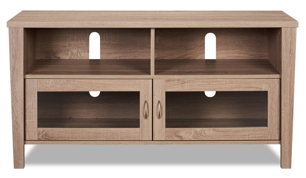 Bailey 47" TV Stand with Storage and Cable Management for TVs up to 55"- Grey|Meuble pour téléviseur Bailey de 47 po avec rangement et système de gestion des câbles pour téléviseurs jusqu’à 55 po - gris