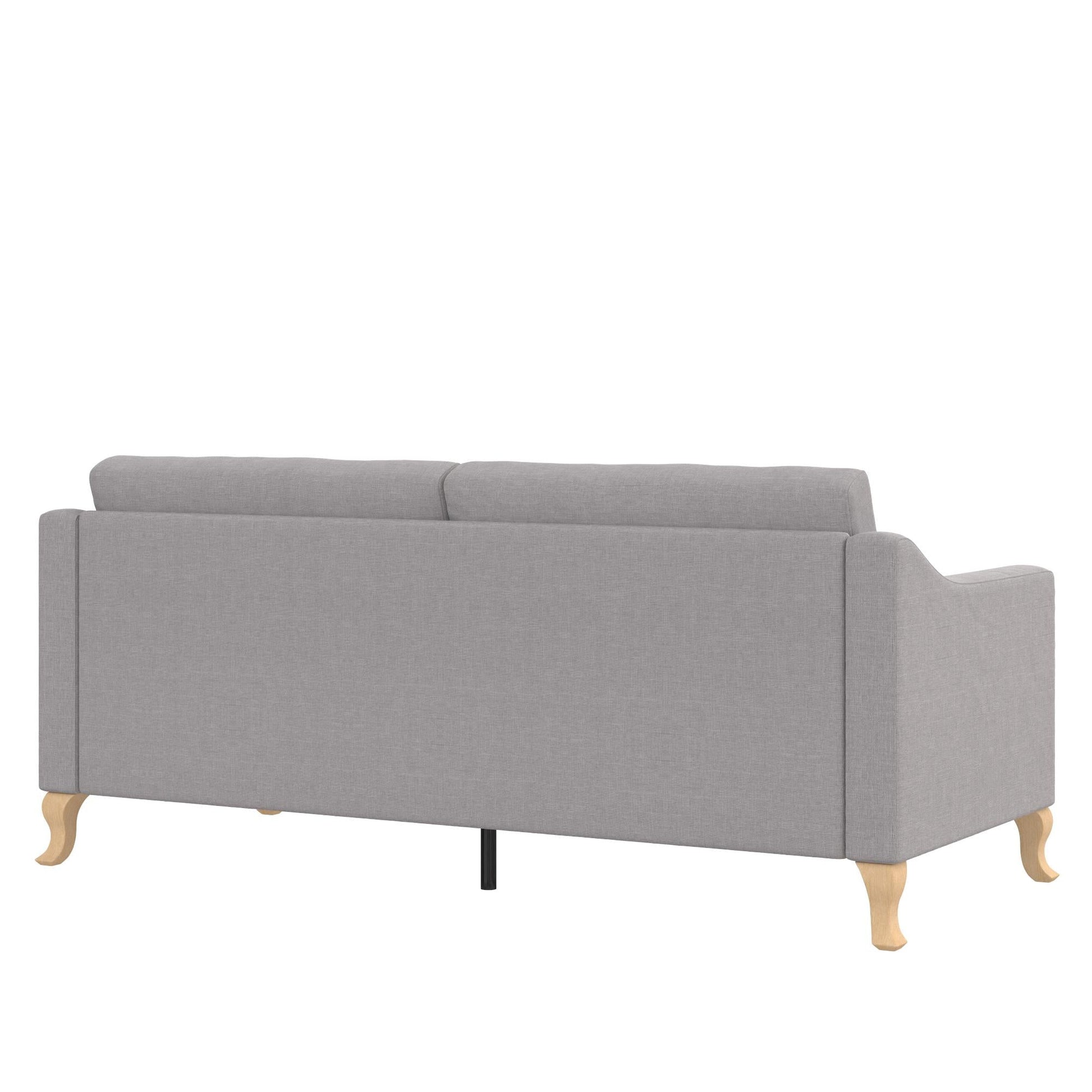 Mr. Kate Tess Linen Sofa - Light Grey|Sofa Tess de Mr. Kate en lin - gris clair