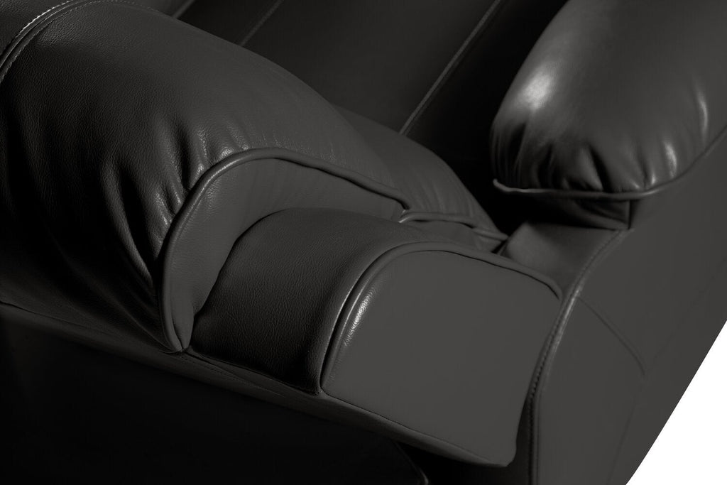 Chandler 37" Leather-Look Fabric Reclining Chair - Grey | Fauteuil inclinable Chandler de 37 po en tissu d’apparence cuir - gris