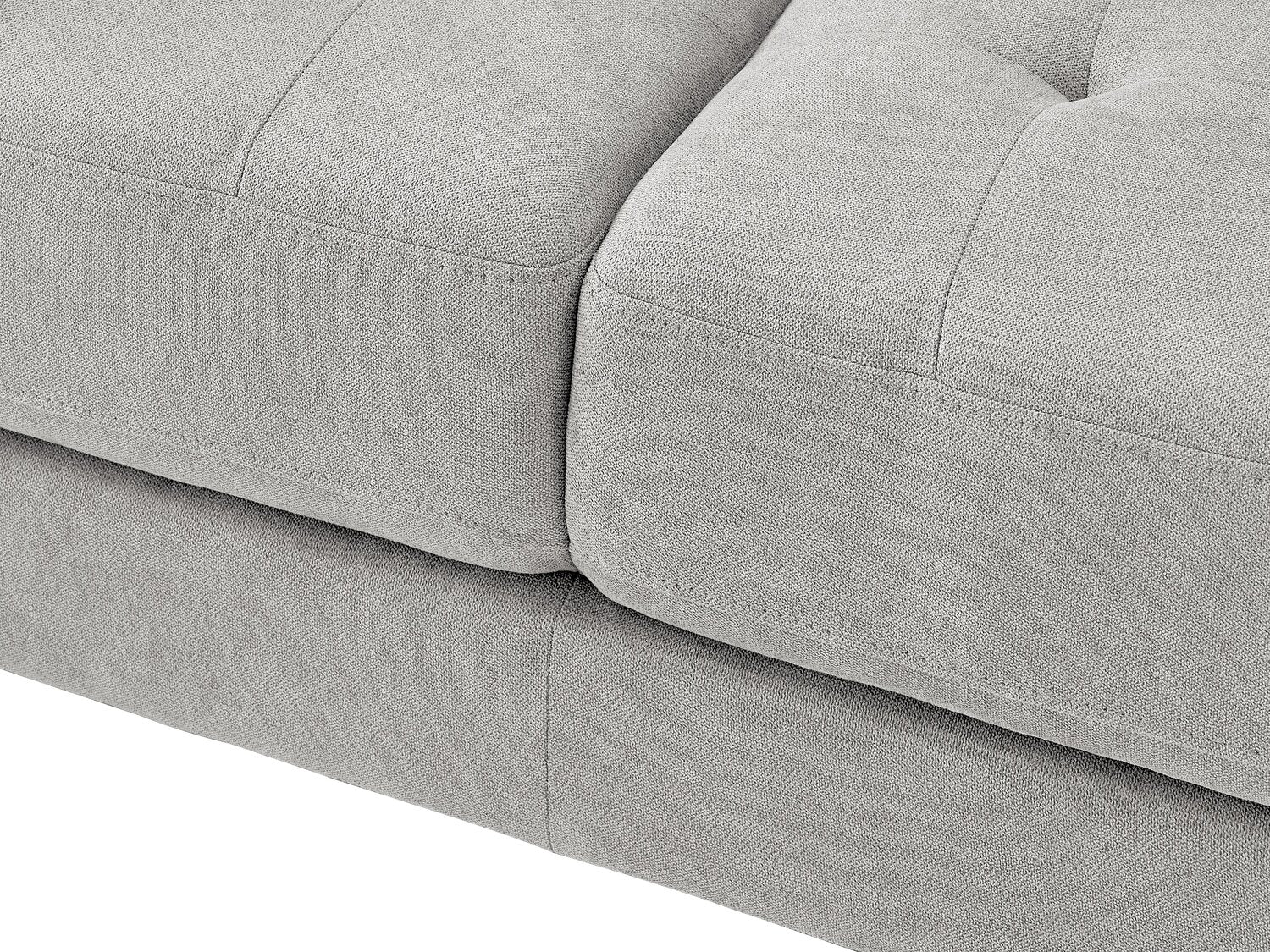 Metro 78" Fabric Sofa with Tufted Seat Cushions and Reversible Back Cushions - Neutral | Sofa Metro de 78 po en tissu avec coussins de siège capitonnés et coussins de dossier réversibles - neutre