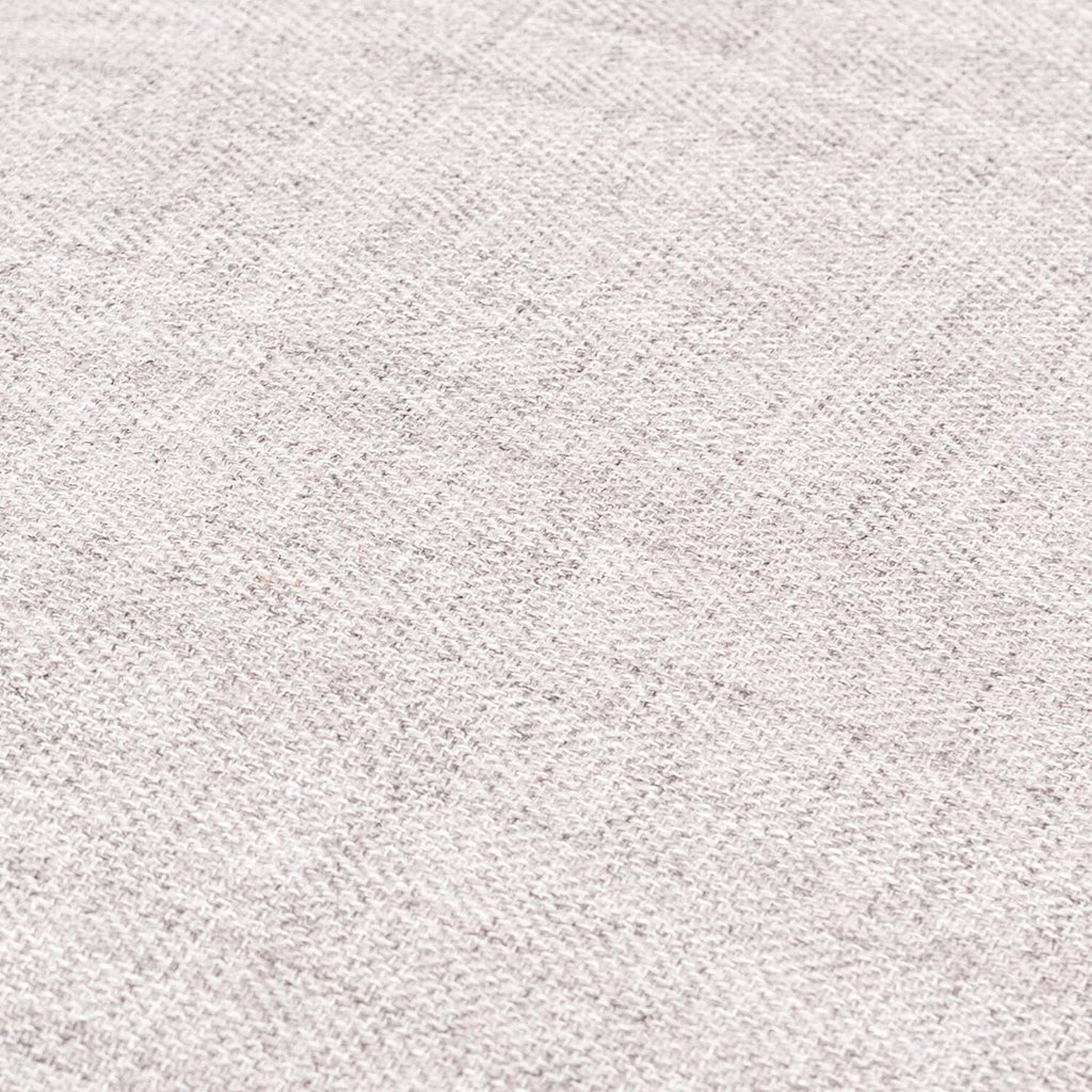 Kort & Co. Freeman 37" Linen-Look Fabric Chair with Wood Legs and Tufted Back Cushion - Dove White | Fauteuil Freeman Kort & Co. de 37 po en tissu d’apparence lin avec pattes en bois et coussin de dossier capitonné - blanc colombe