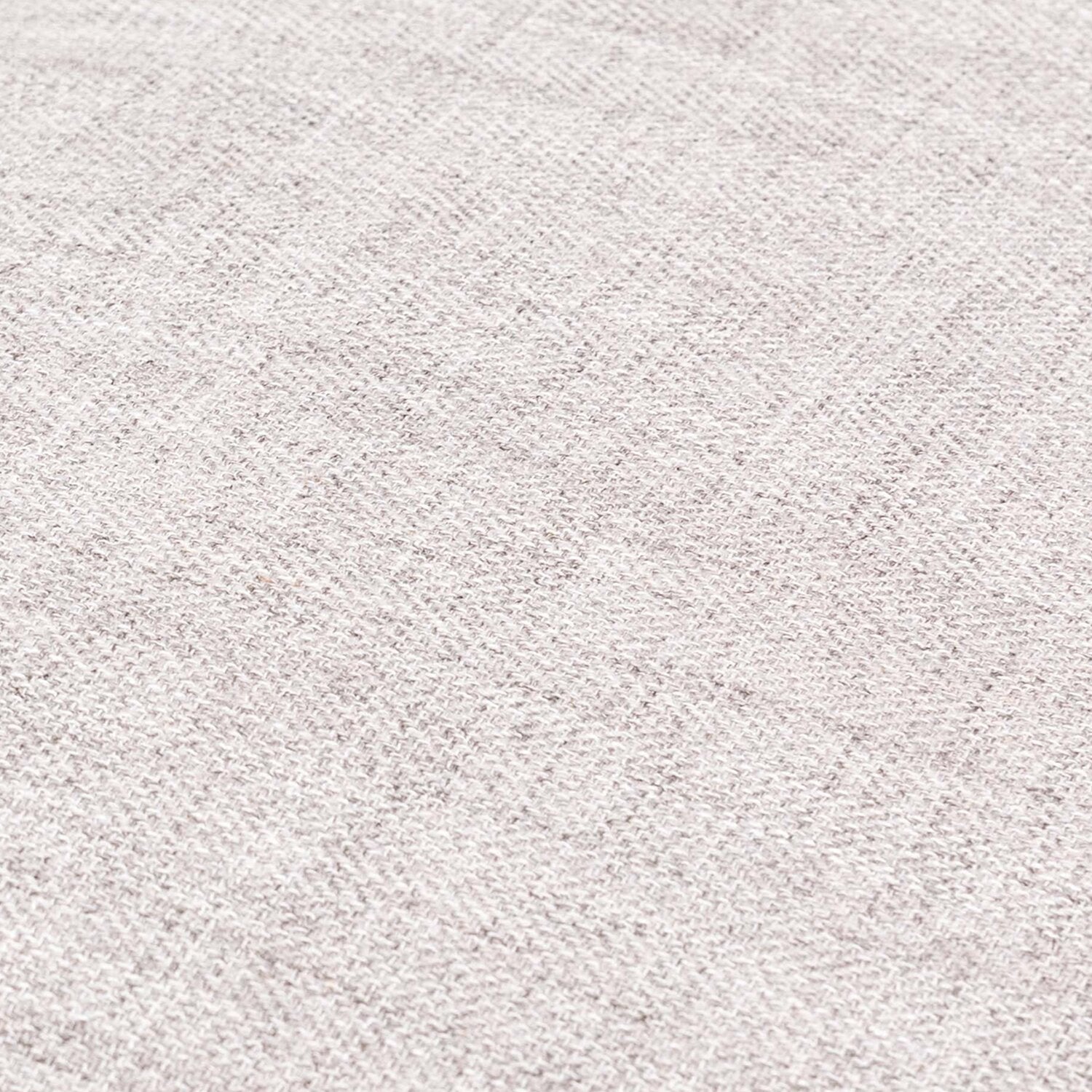 Kort & Co. Freeman 37" Linen-Look Fabric Chair with Wood Legs and Tufted Back Cushion - Dove White | Fauteuil Freeman Kort & Co. de 37 po en tissu d’apparence lin avec pattes en bois et coussin de dossier capitonné - blanc colombe